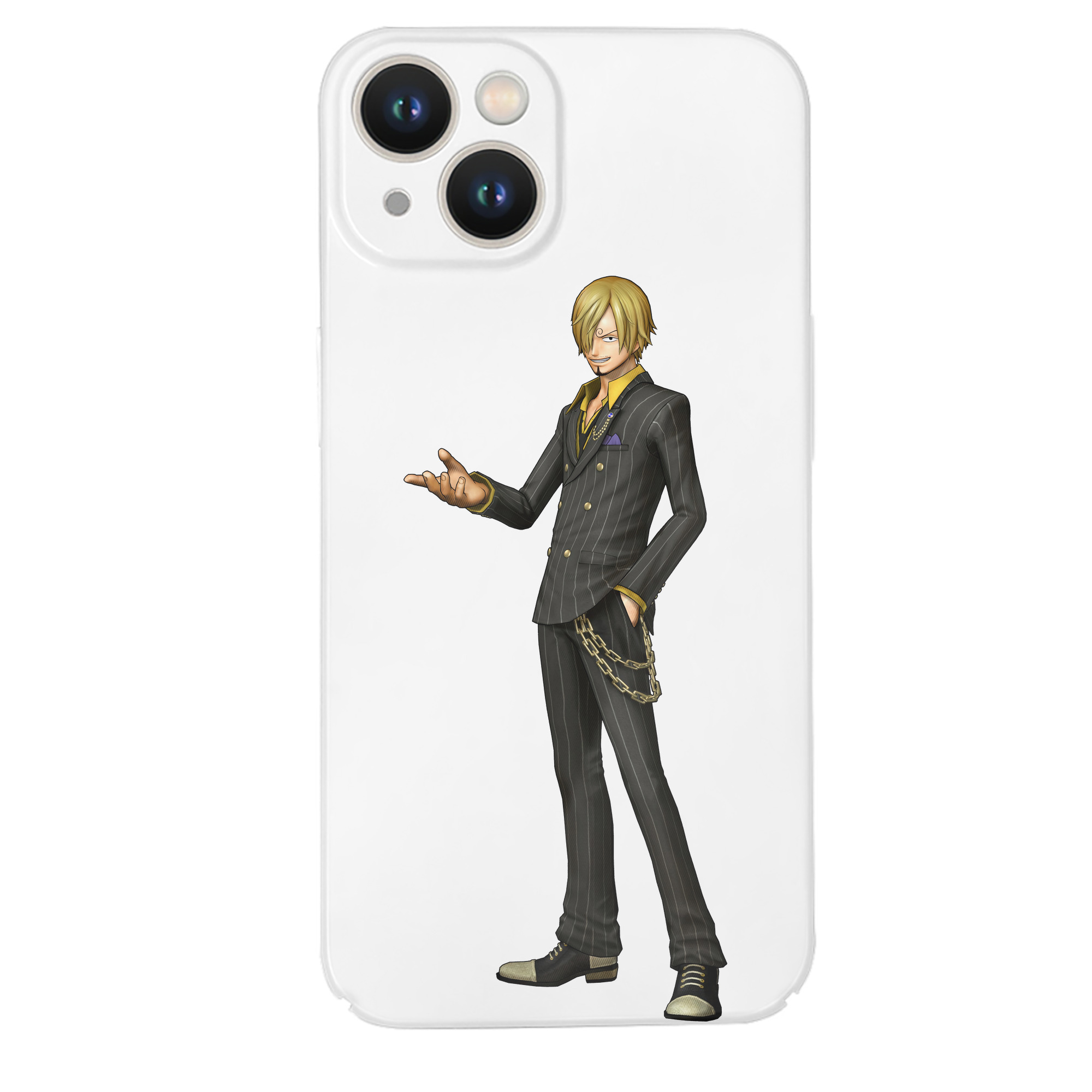 （画像用） ワンピース サンジ ONE PIECE Sanji 【iPhone 14シリーズ対応】ハードケース